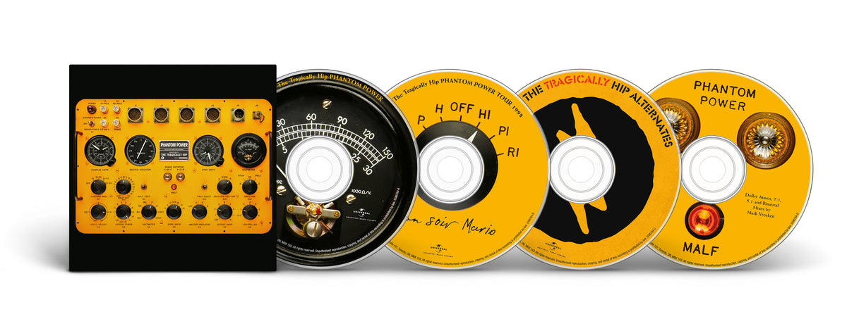 25th Anniversary Phantom Power 3 CD + Blu-ray Box Set – The Hip 