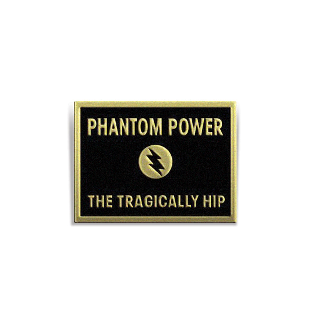 25th Anniversary Phantom Power Belt Buckle Antique Brass The Hip