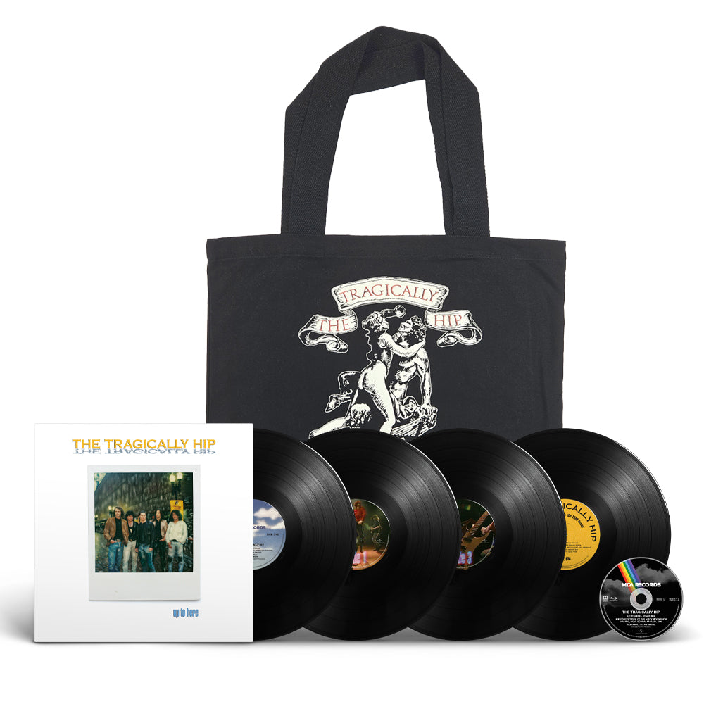 Up To Here LP Box Set Satyr Tote Bundle The Hip Gift Shop