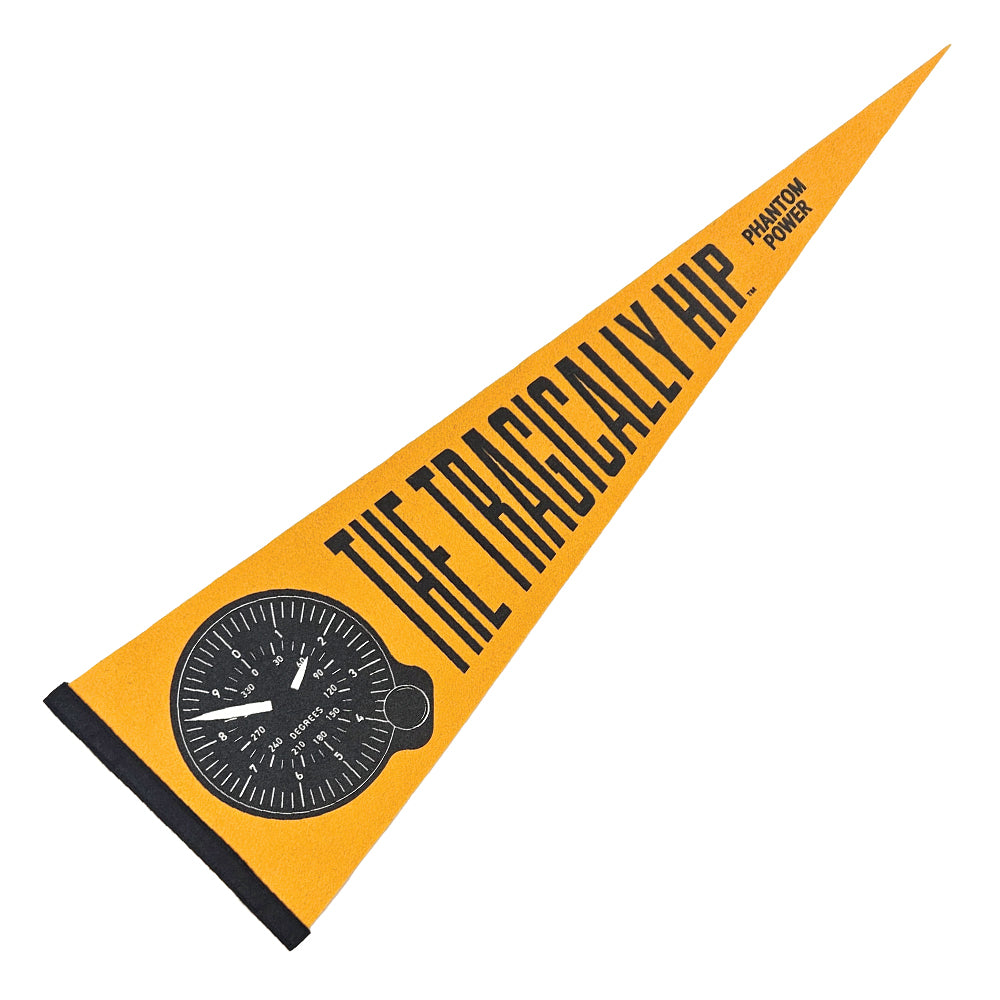 The Tragically Hip Phantom Power Pennant - The Tragically Hip x Oxford Pennant