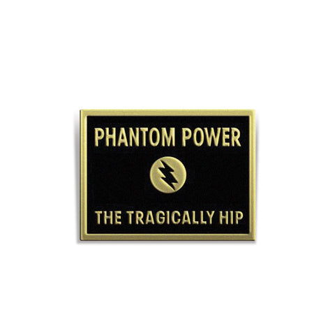 25th Anniversary Phantom Power Belt Buckle - Antique Brass