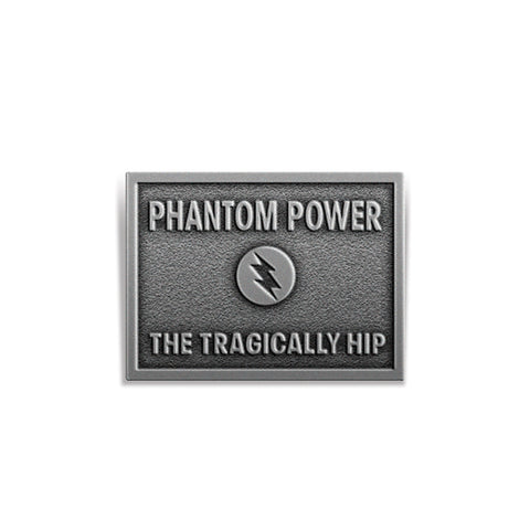 25th Anniversary Phantom Power Belt Buckle - Antique Pewter