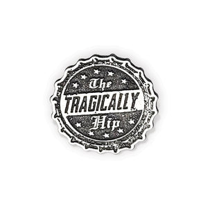 Bottle Cap Logo Pin