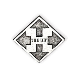 Arrow Logo Pewter Pin