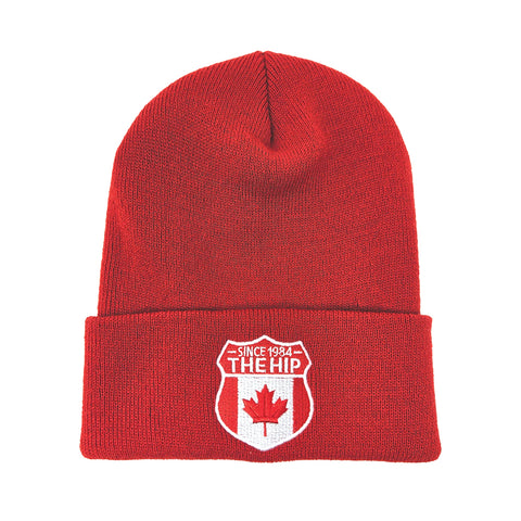 TTH Red Crest Toque