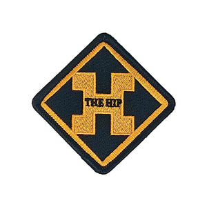 The Hip Road Sign Embroidered Patch - The Tragically Hip x Oxford Pennant