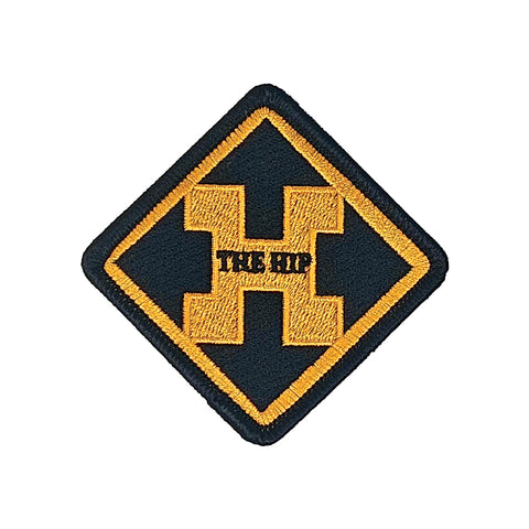 The Hip Road Sign Embroidered Patch - The Tragically Hip x Oxford Pennant