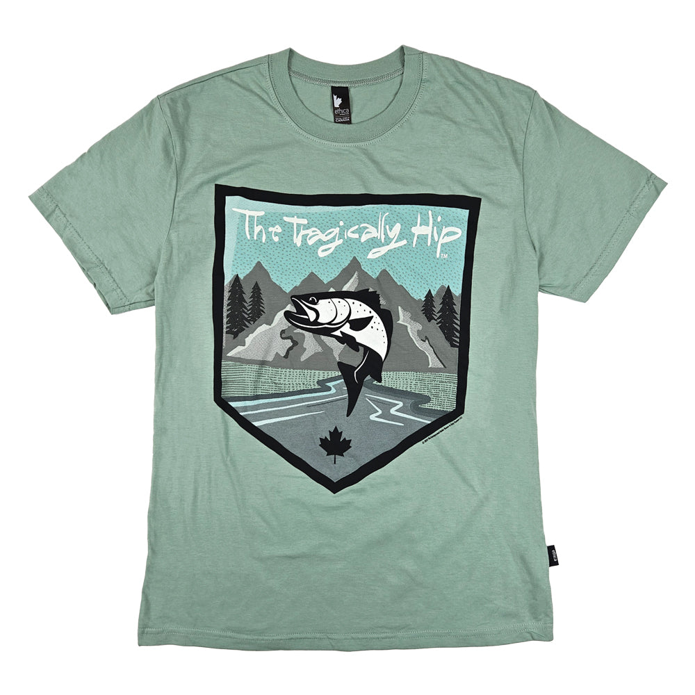 True Nature Series - Sage Salmon T-Shirt