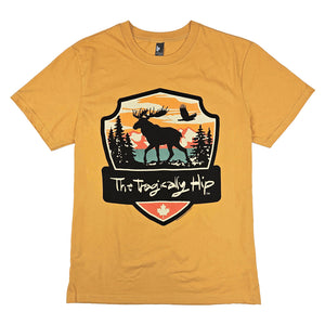 True Nature Series - Mustard Moose T-Shirt