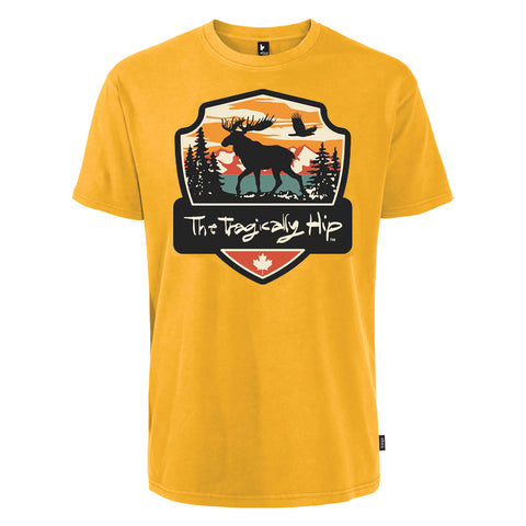 True Nature Series - Mustard Moose T-Shirt
