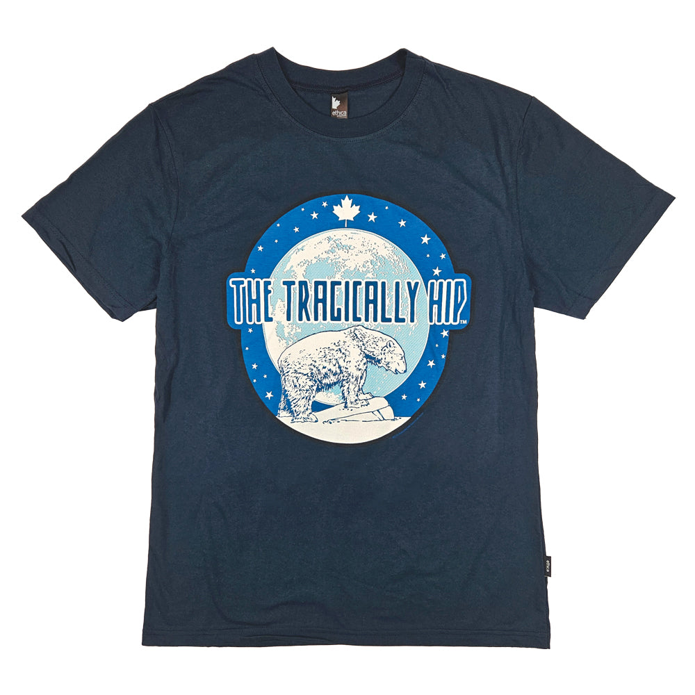 True Nature Series - Navy Polar Bear T-Shirt