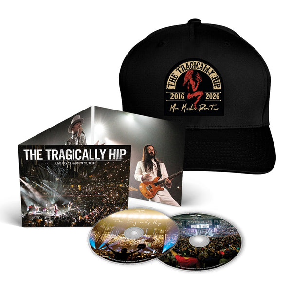 The Tragically Hip Live 2016 Anniversary Bundle- CD & HAT