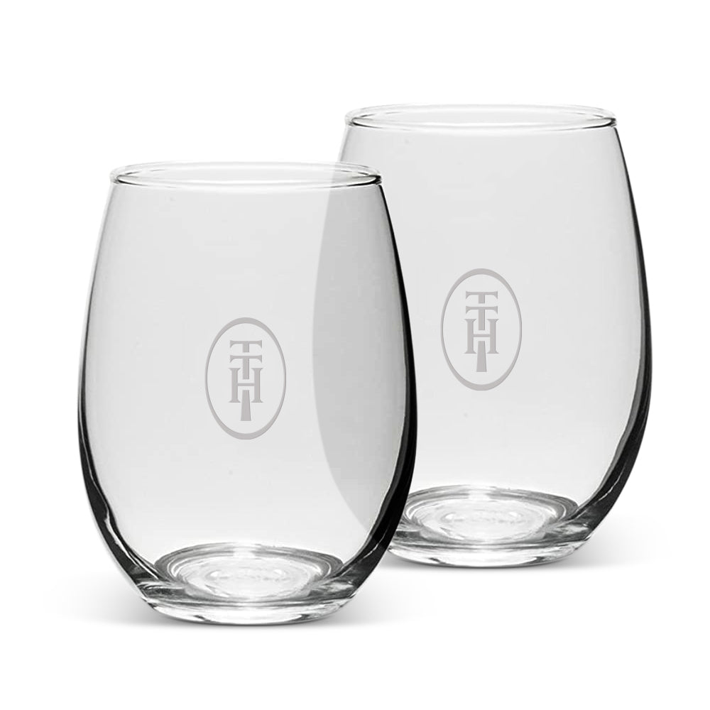  The Tragically Hip Stemless Wine Glasses: Two Piece Set