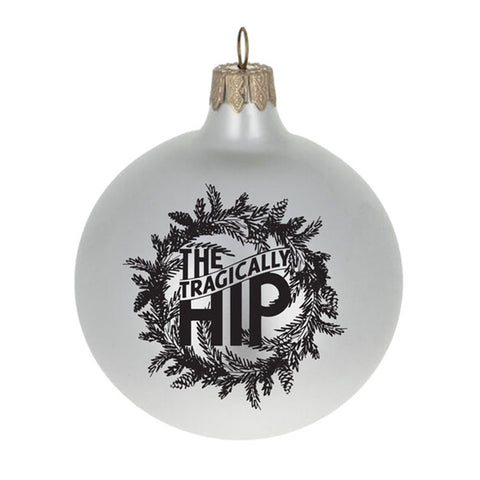 Holiday Ornament - White Wreath